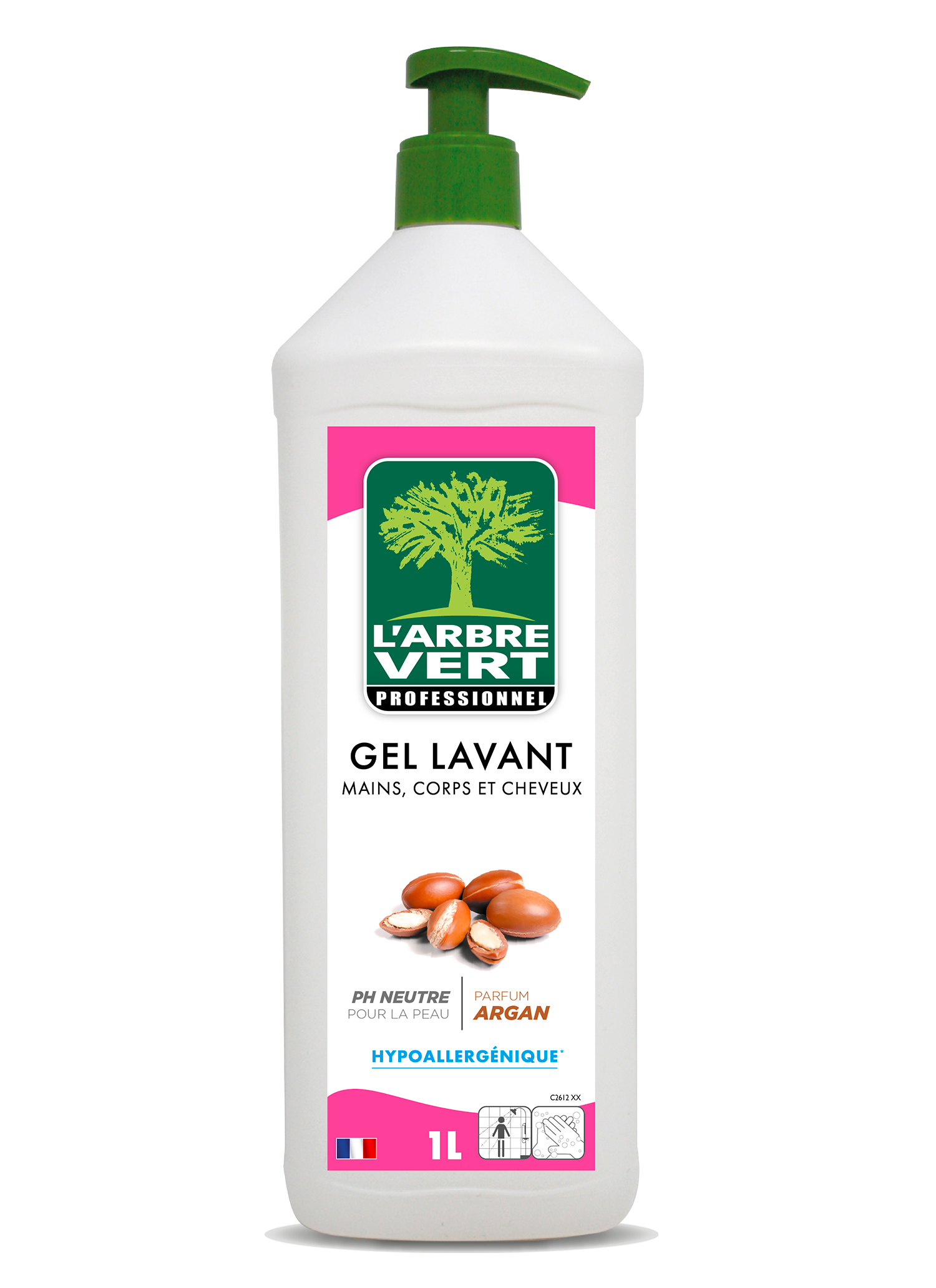 Photo du produit : Gel Lavant mains, corps et cheveux aux extraits d'Argan