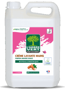 Photo du produit : Crème Lavante mains  Ecolabel parfum Amande douce