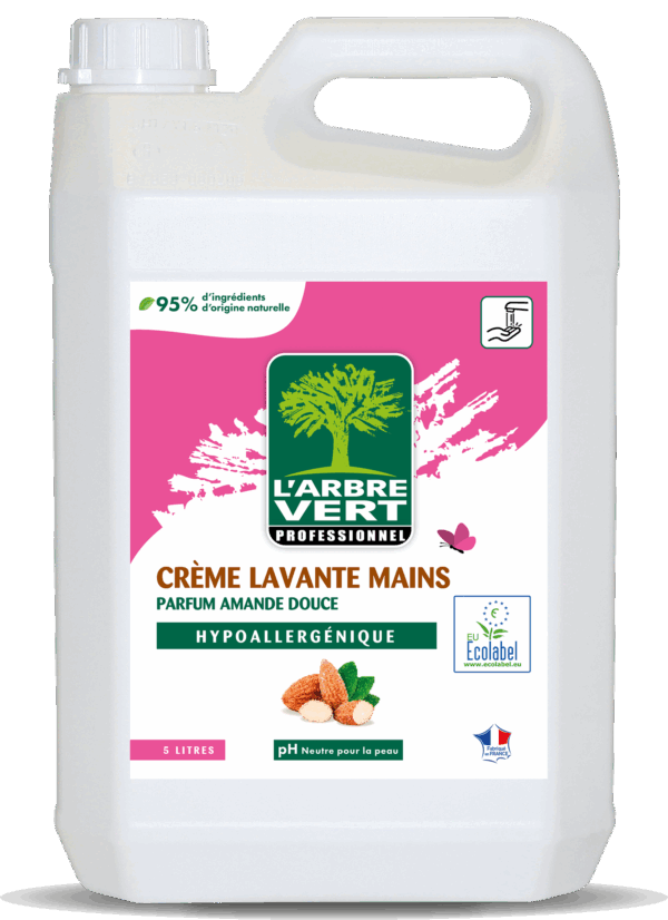 Photo du produit : Crème Lavante mains  Ecolabel parfum Amande douce